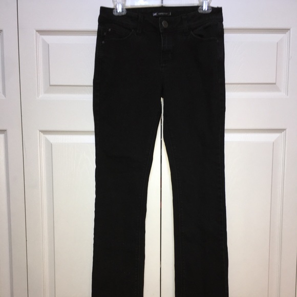 LEE PERFECT FIT BLACK JEANS YOU ARE GOING TO LOVE - Picture 1 of 5
